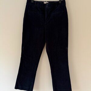 Anthropologie Navy Corduroy pants